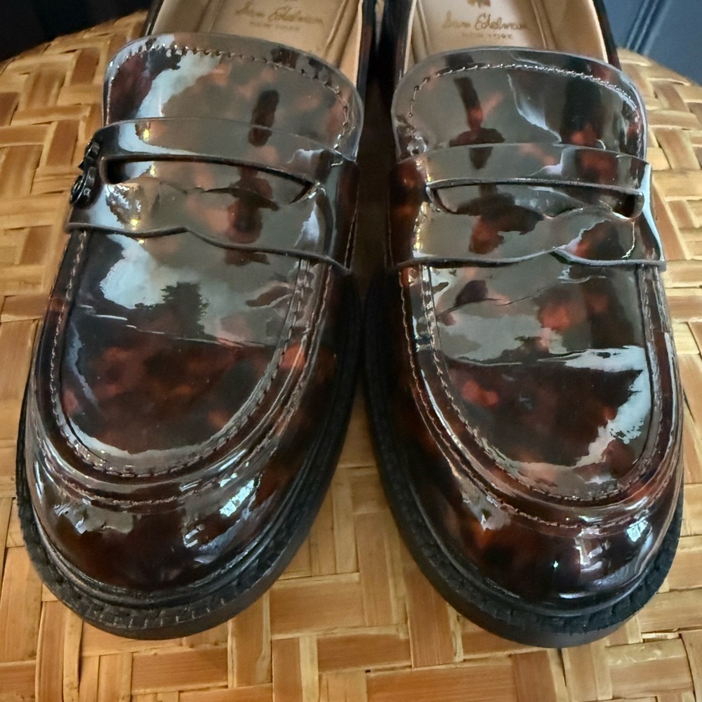 Sam Edelman Women's Colin Tailored Penny Loafers - Picture 8 of 10